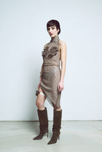 Load image into Gallery viewer, BROWN LACE DRESS