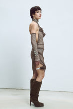 Load image into Gallery viewer, BROWN LACE DRESS