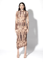 Load image into Gallery viewer, FITTED DRAPED DRESS
