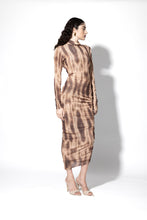 Load image into Gallery viewer, FITTED DRAPED DRESS